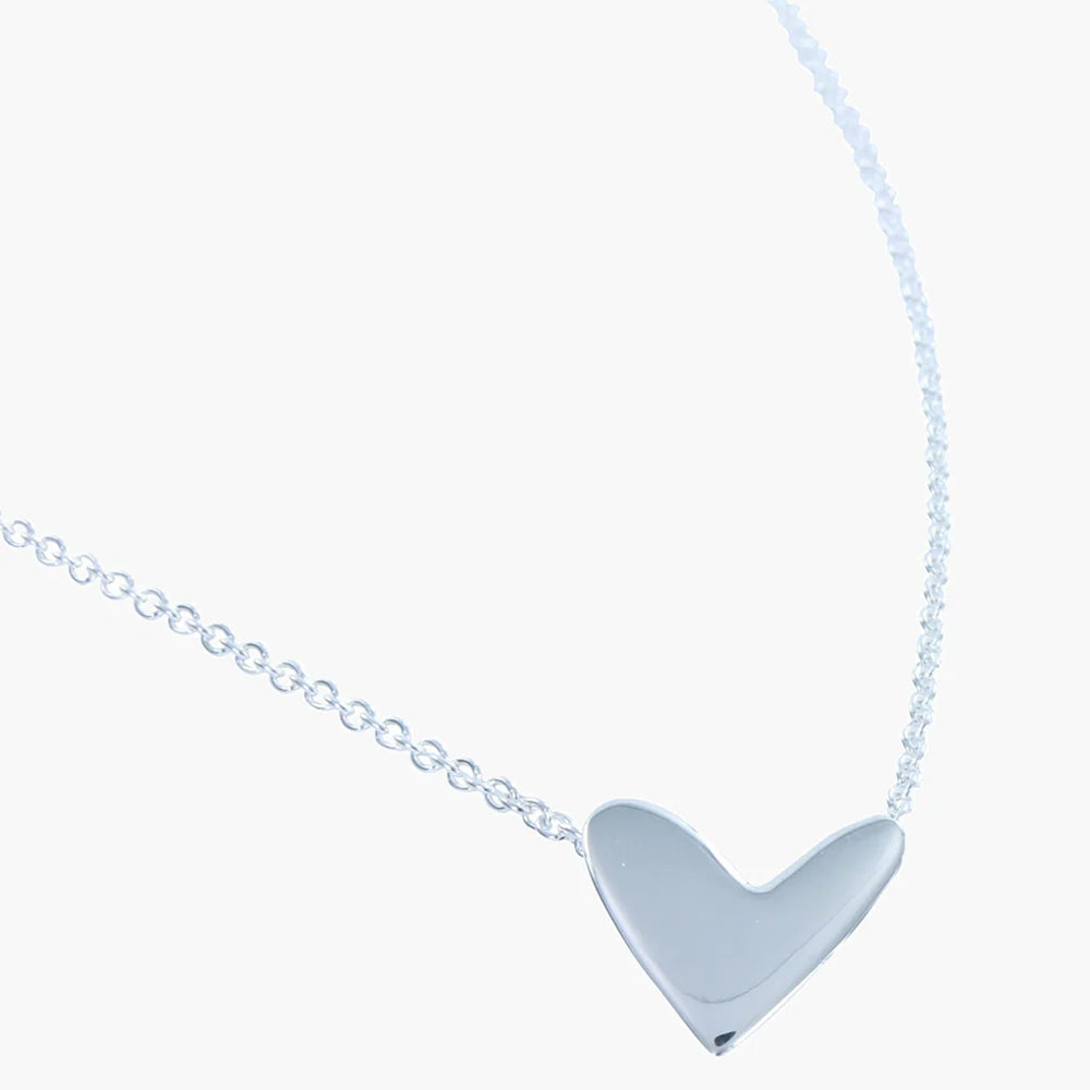 Sterling Silver Heart Necklace