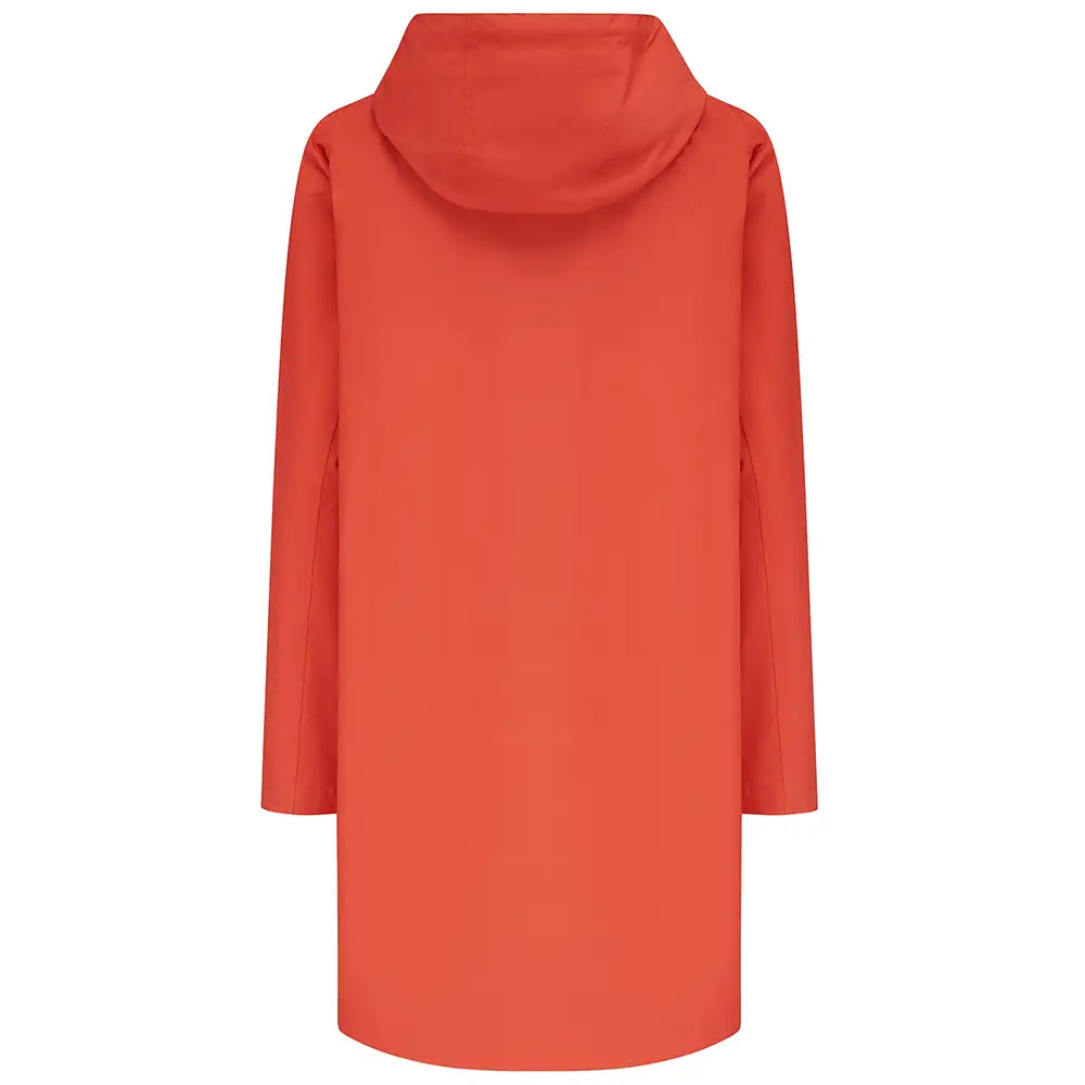 Long Waterproof Jacket - Poppy