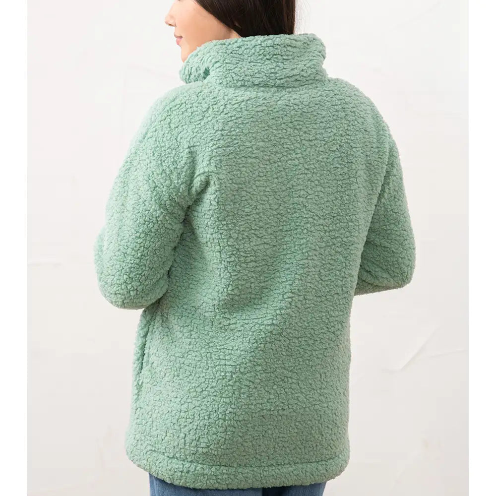 Bay Quarter Zip Fleece - Basil
