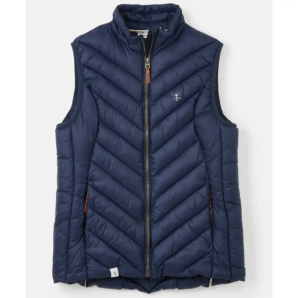 Padded Gilet in Navy