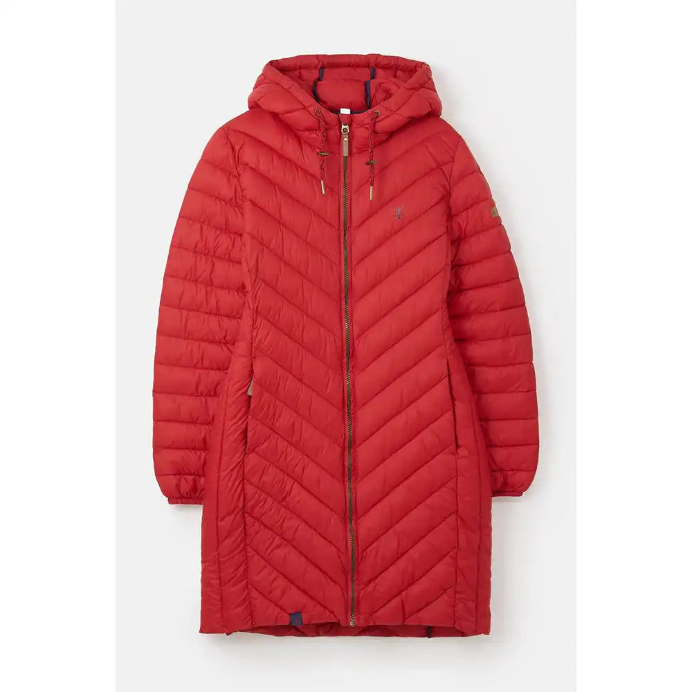 Padded Coat in Red