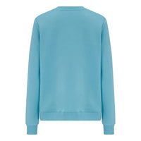 Light blue sweatshirt on a white background