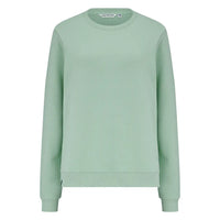 Light green sweatshirt on a white background