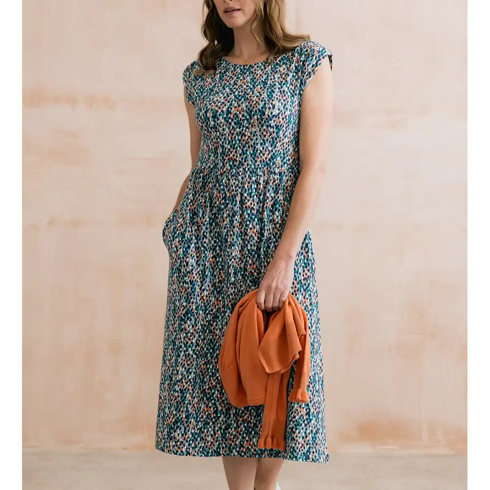 Sway Jersey Dress - Restore Ocean