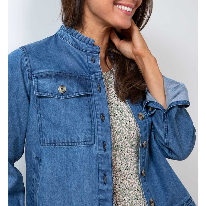 Lily & Me Clovelly Jacket in Denim