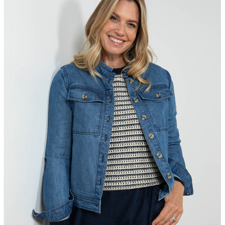 Lily & Me Clovelly Jacket in Denim