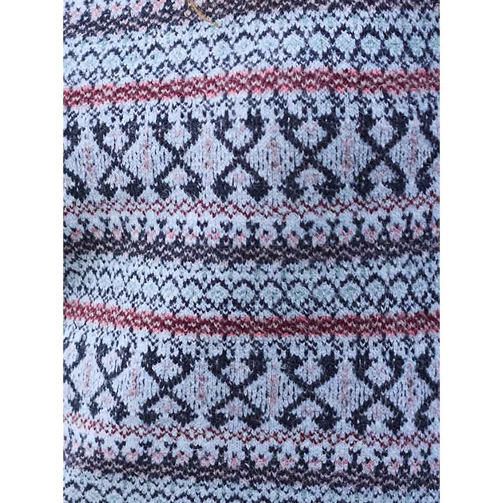 Jazz Fair Isle Tank in Navy