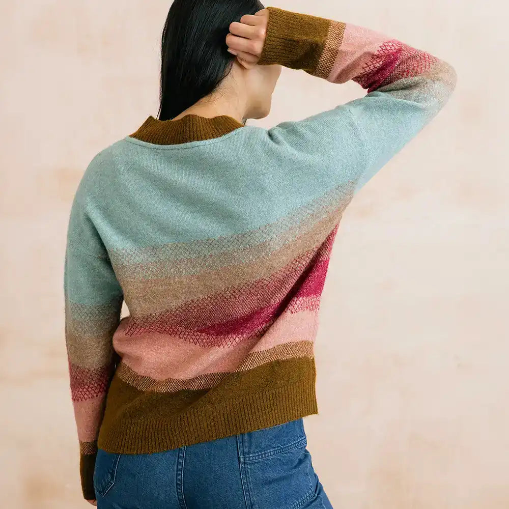 Artist Jumper in Raspberry