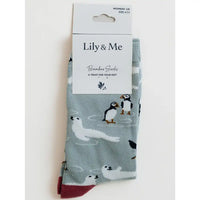 A pair of Lily & Me Bamboo Socks in size 4.2.