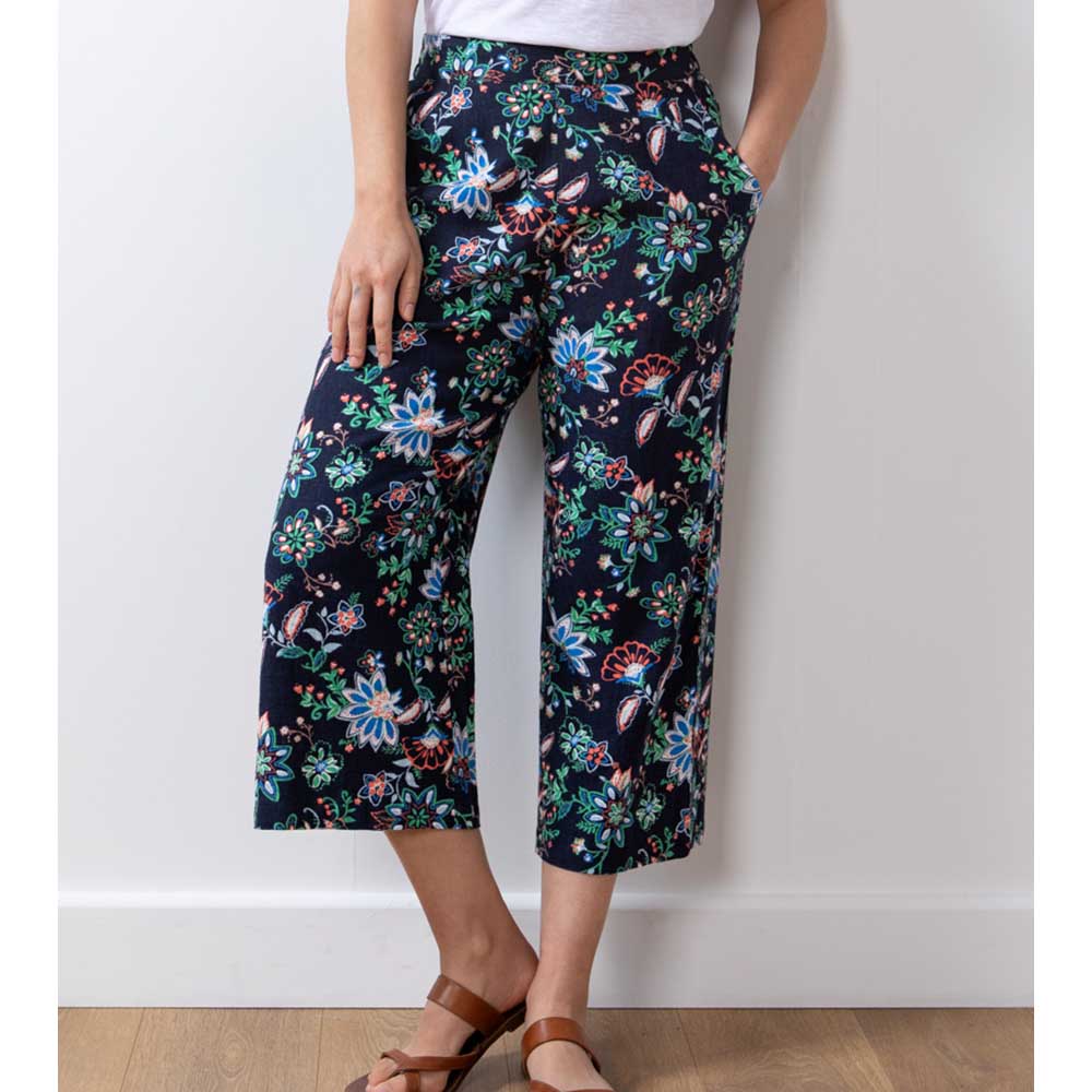 Lily & Me Drift Tree of Life Trousers - Navy