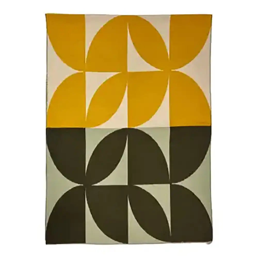 Cashmere Blend Reversible Scarf - Retro 2
