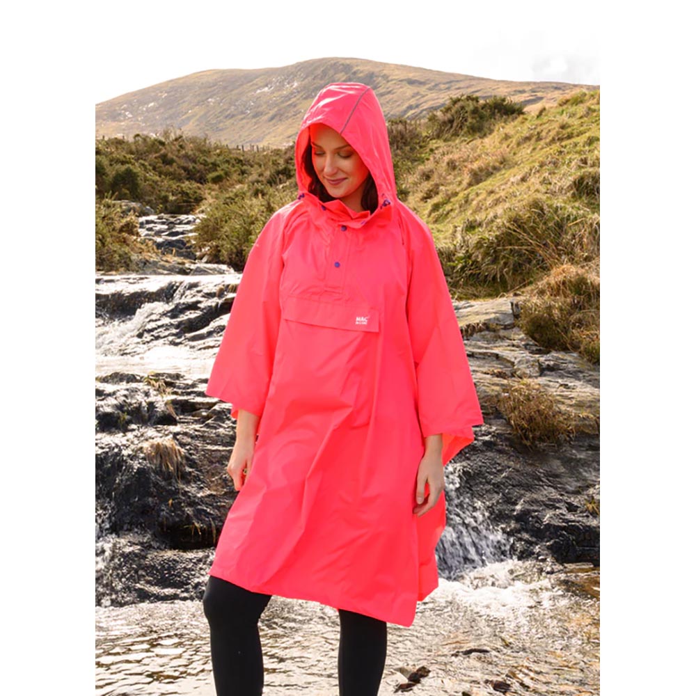 Packable Waterproof Ponch - Watermelon