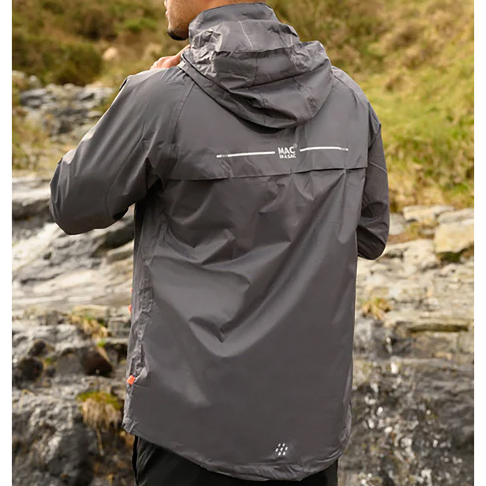 Packable Waterproof Jacket - Charcoal