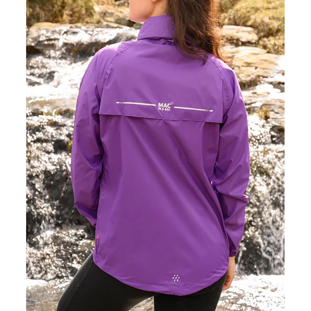 Packable Waterproof Jacket - Purple