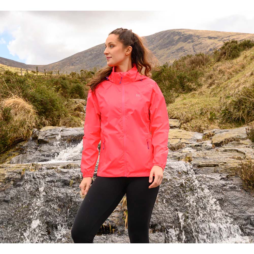 Packable Waterproof Jacket - Watermelon