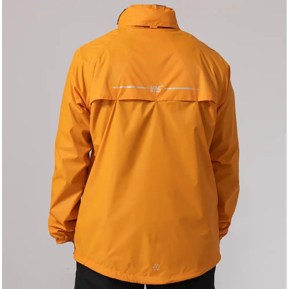 Packable Waterproof Jacket - Soft Orange