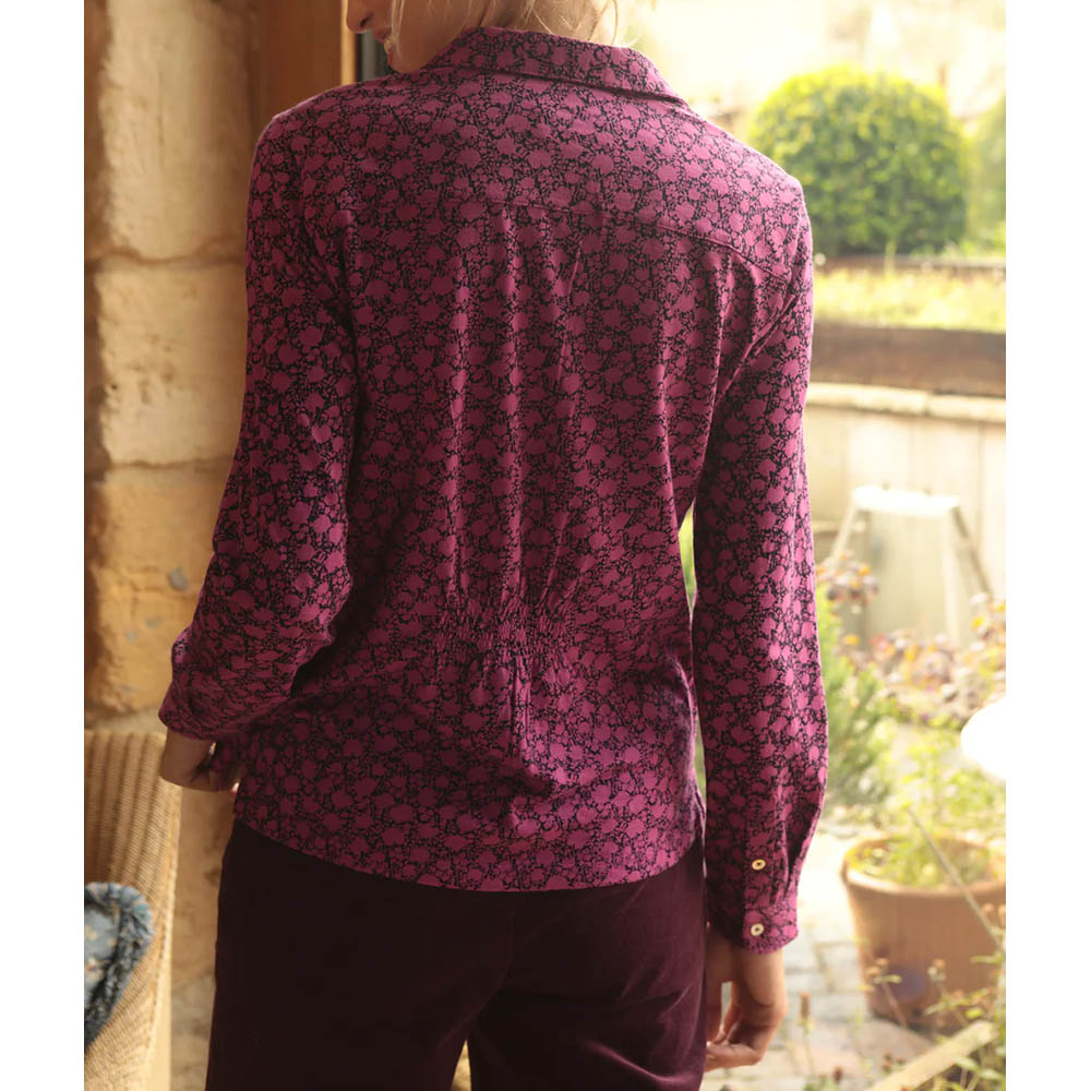 Mistral Lily Pad Jersey Shirt in Magenta