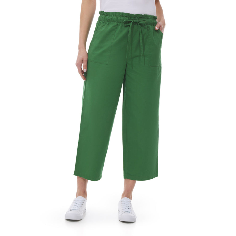 Cropped Trousers - Menthe Green