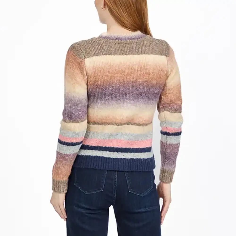 Space Dye Cardigan - Taupes