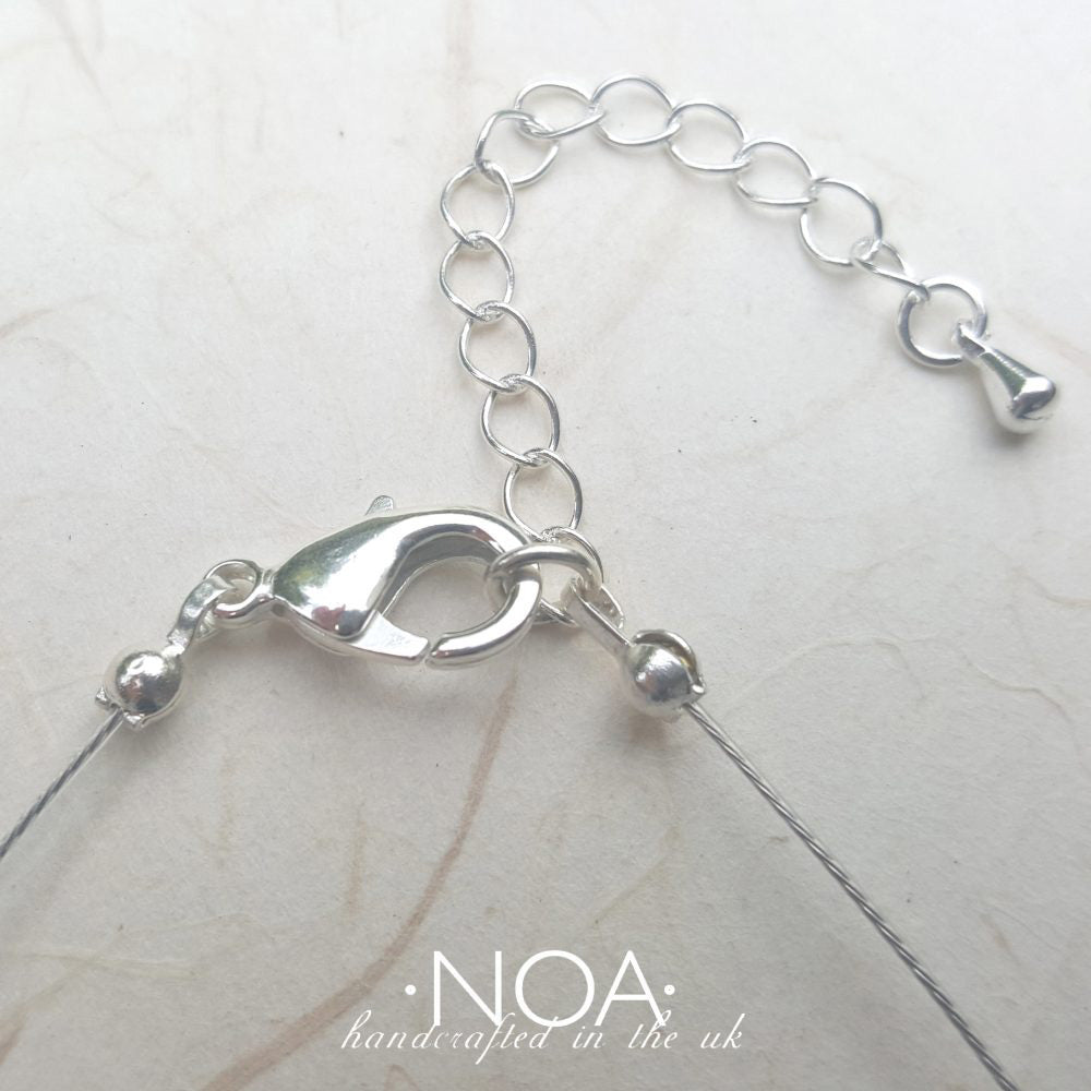 Noa Horseshoe Tile Brass Necklace