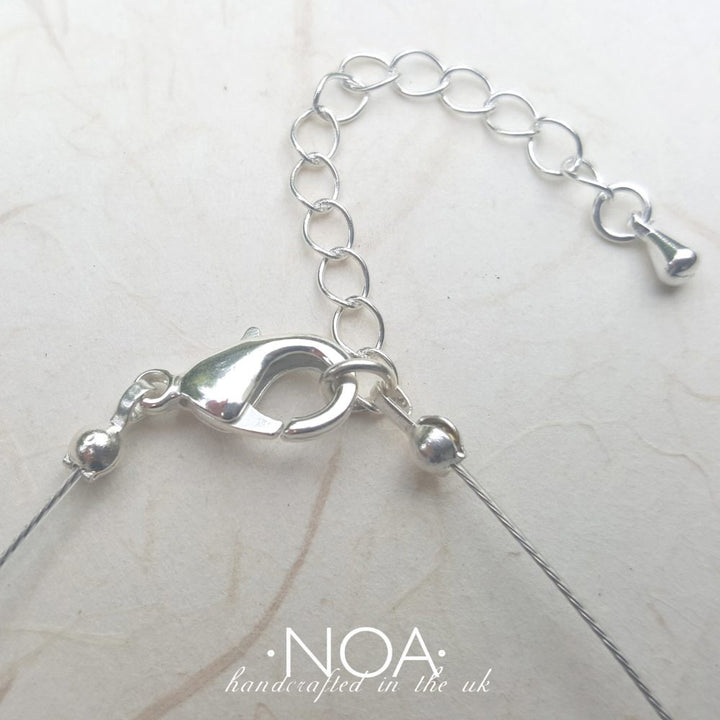 Noa Horseshoe Tile Brass Necklace