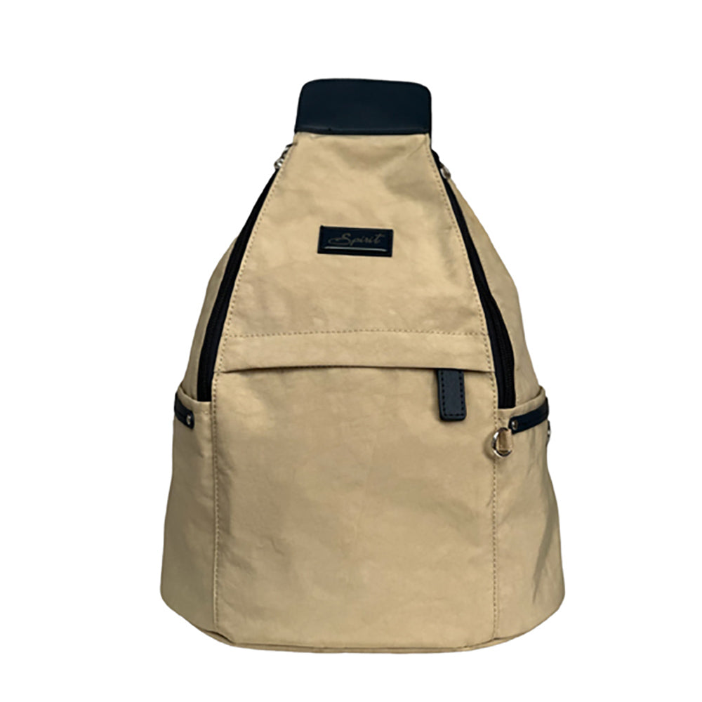 Spirit Backpack Bag - Stone & Navy