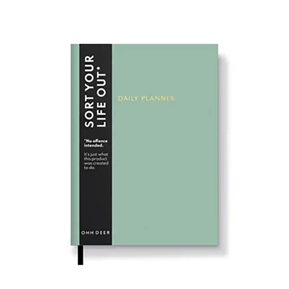 Daily Planner in Sage Green