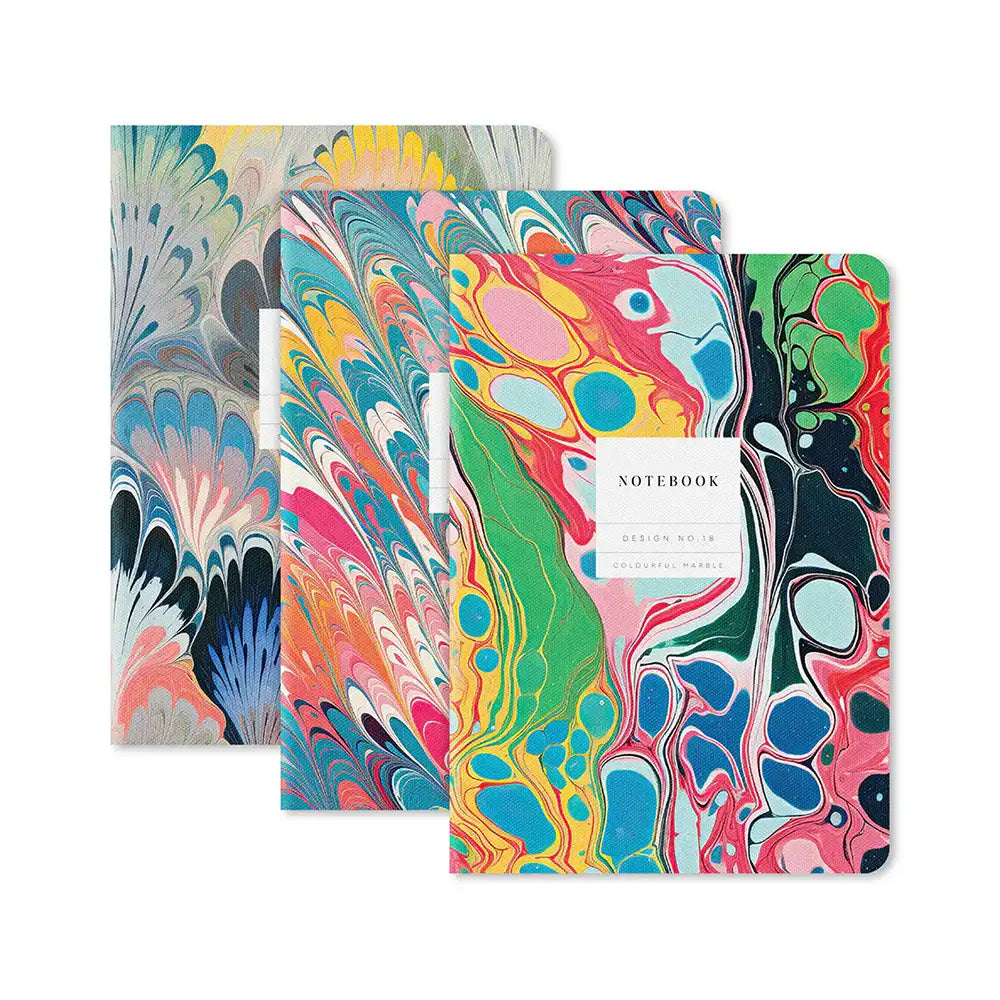 Design 18 Marble Trees 3 pack notebooks