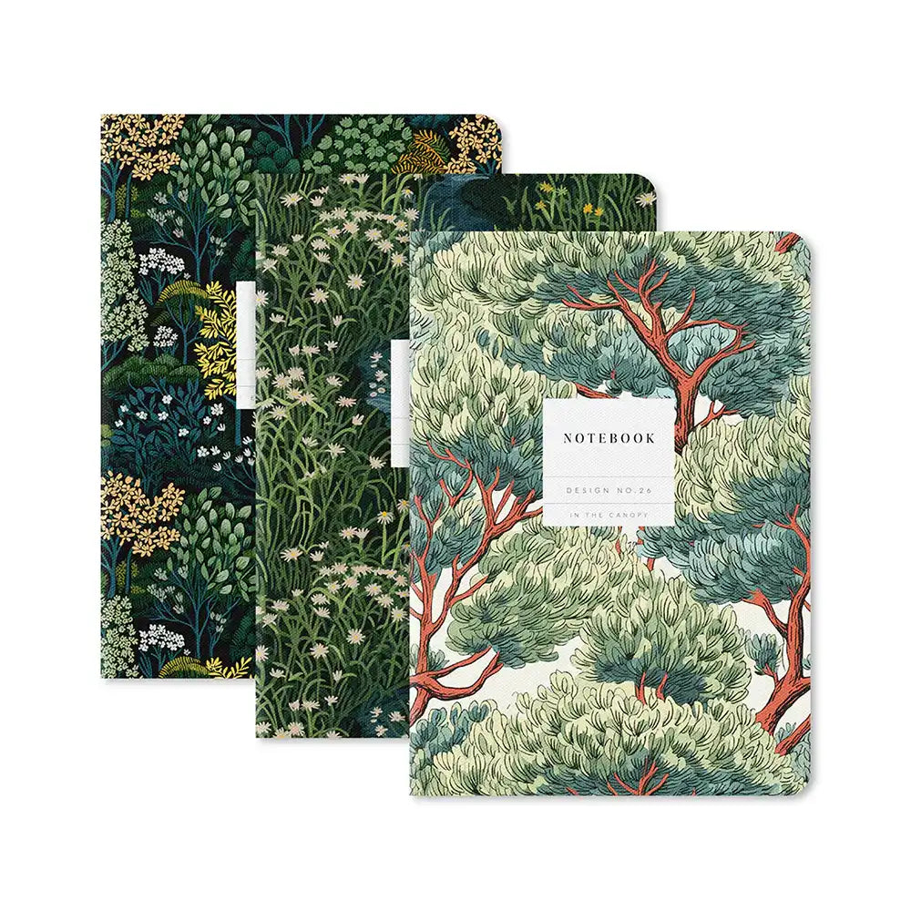 Design 26 Trees 3 pack notebooks