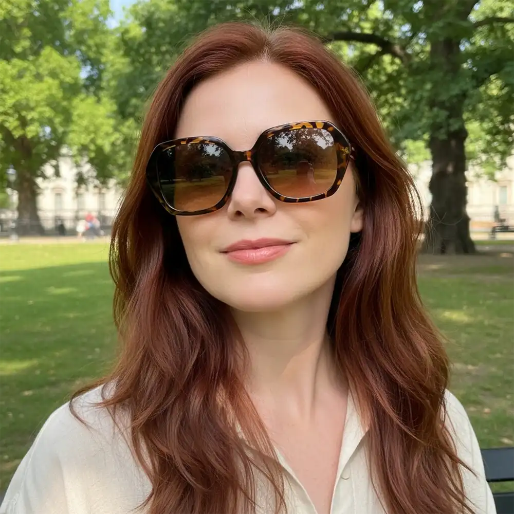 Alice Square Sunglasses - Tortoiseshell