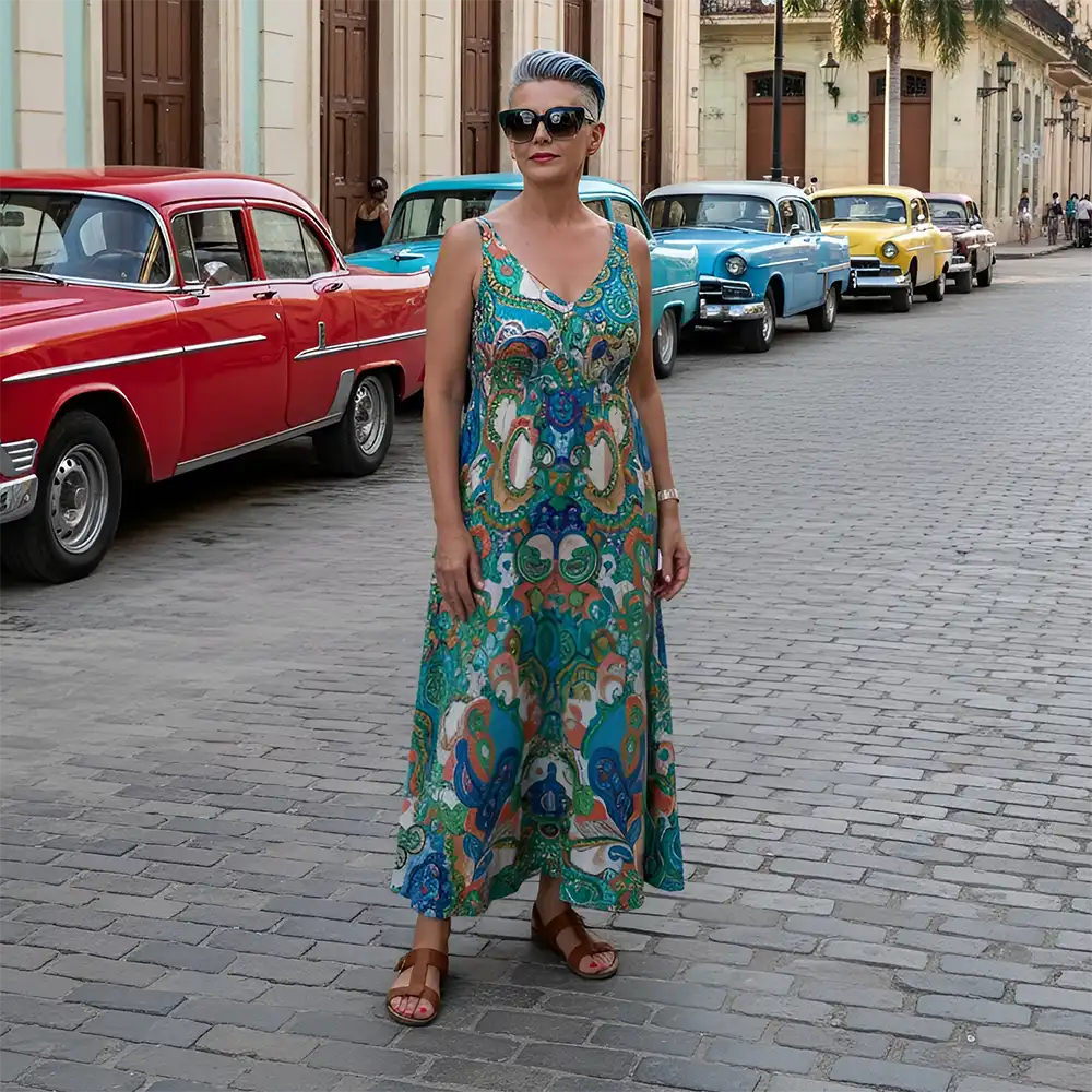 Issie Square Sunglasses - Teal
