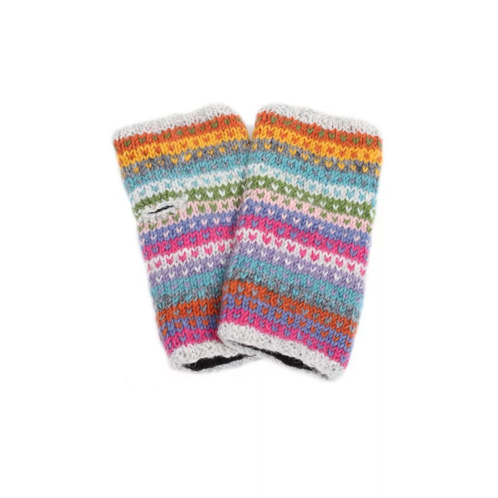 Multi Stripe & Spot Handwarmer - Multi