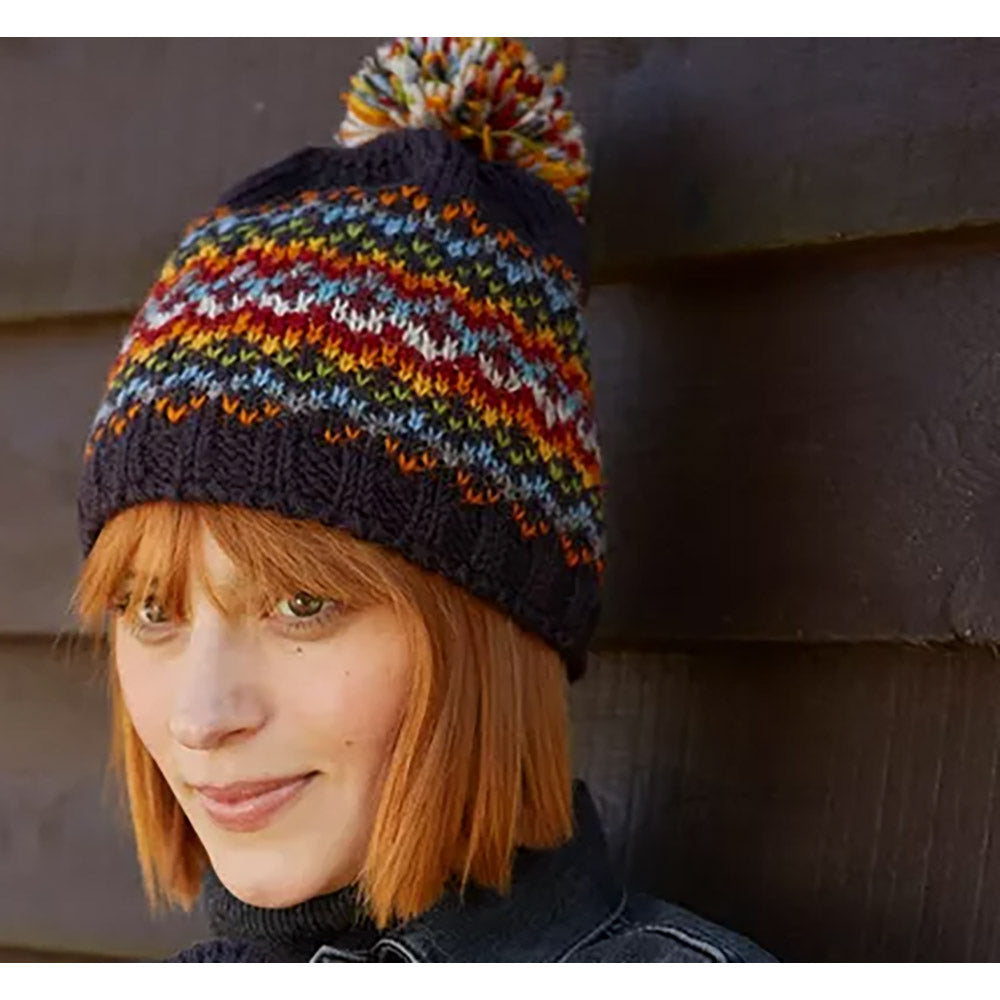 Pachamama Clifden Bobble Beanie Charcoal