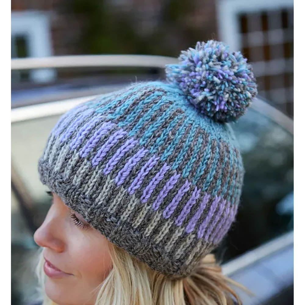 Pachamama Dunoon Bobble Beanie Teal