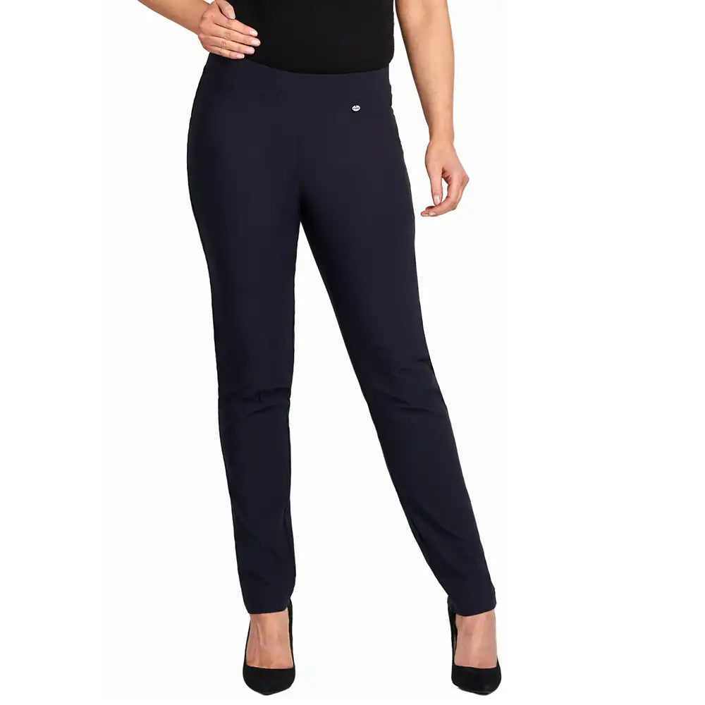 Fleece Lined Bengaline Trousers - Navy Blue