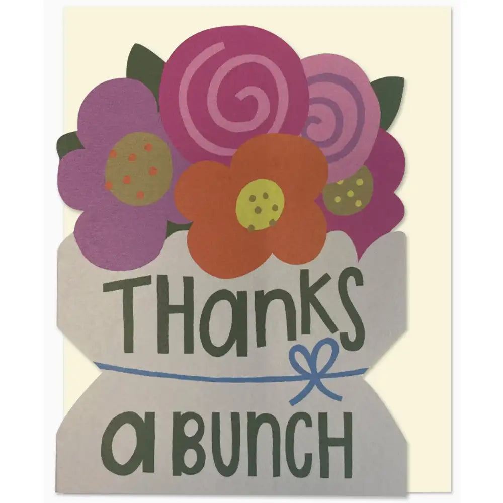 Thank You Card - Thanks a Bunch