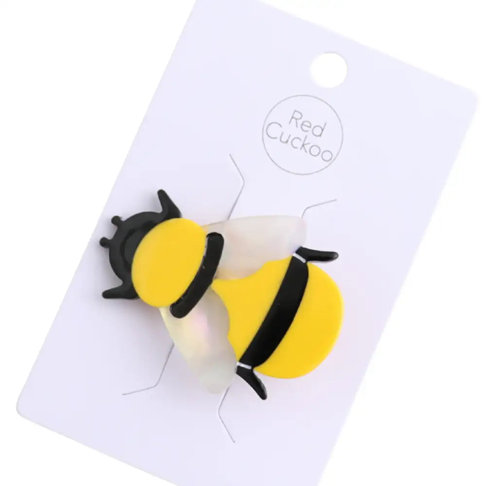 Bird Hair Slide - Bumble Bee