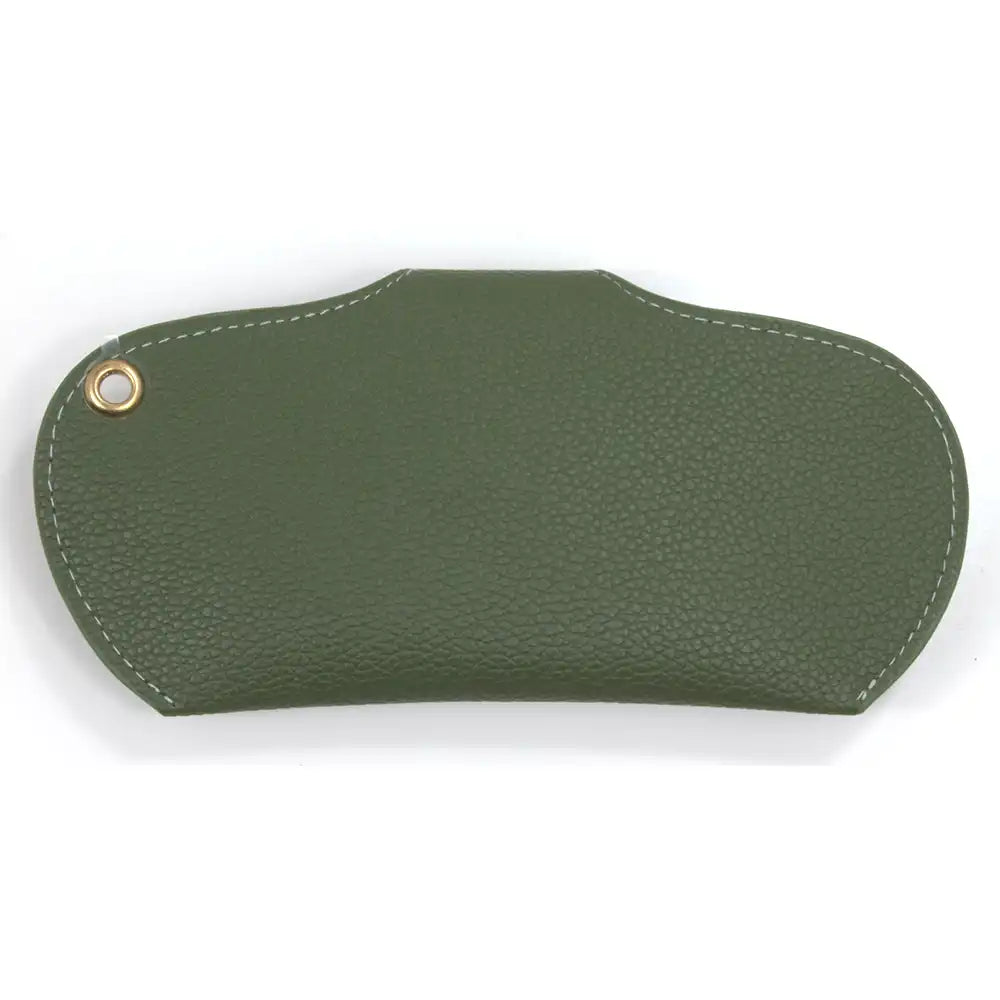 Green glasses case