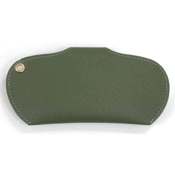Green glasses case