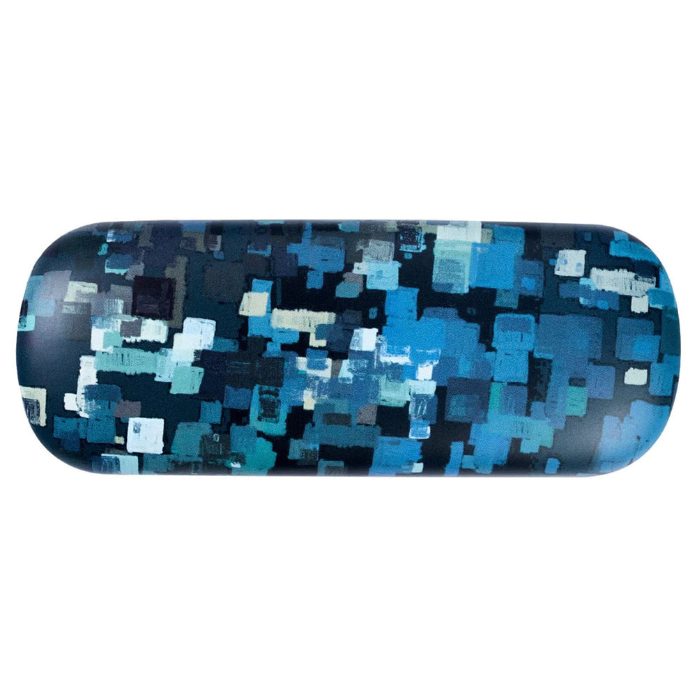 Remaldi Glasses Case - Jarva Blue Pixel