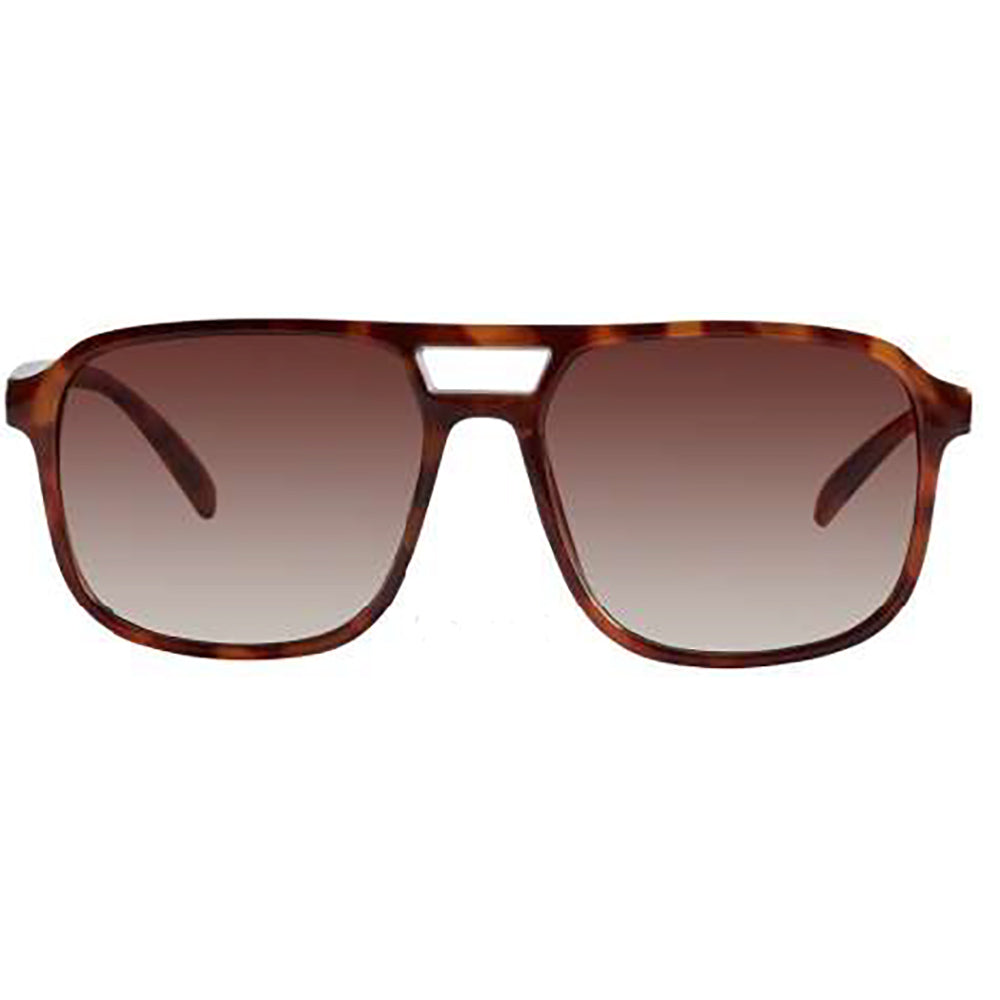 Remaldi Ray Squared Aviator Caramel Sunglasses