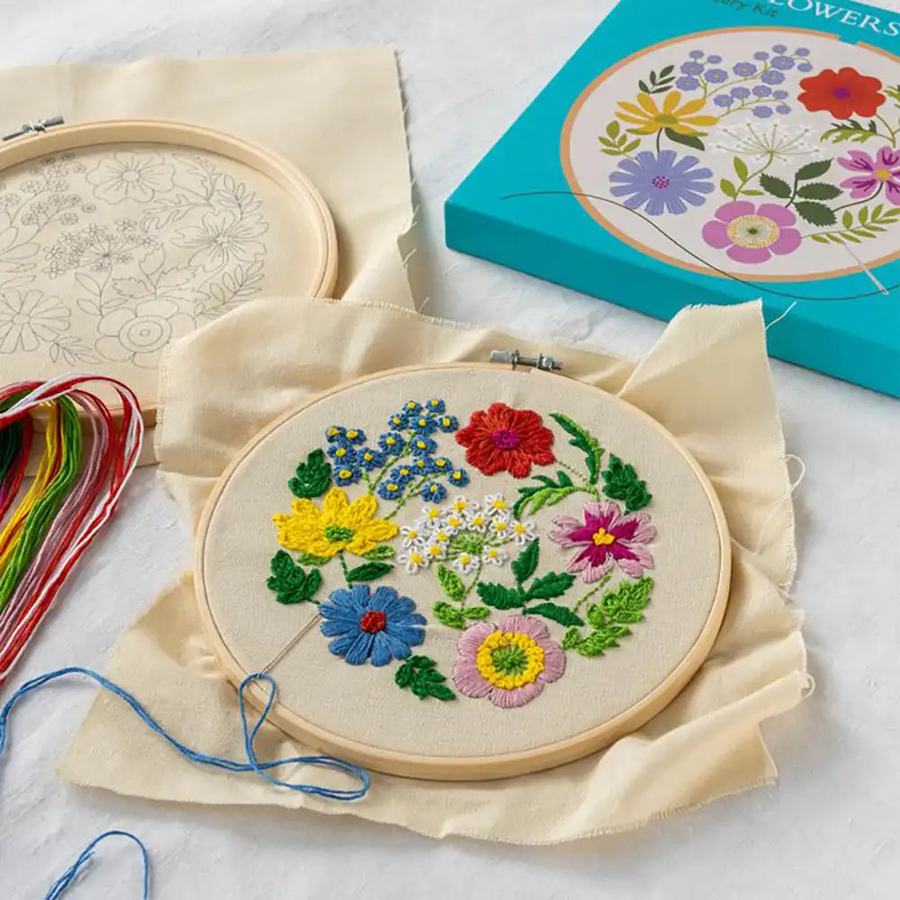 Embroidery Gift Set - Wild Flowers