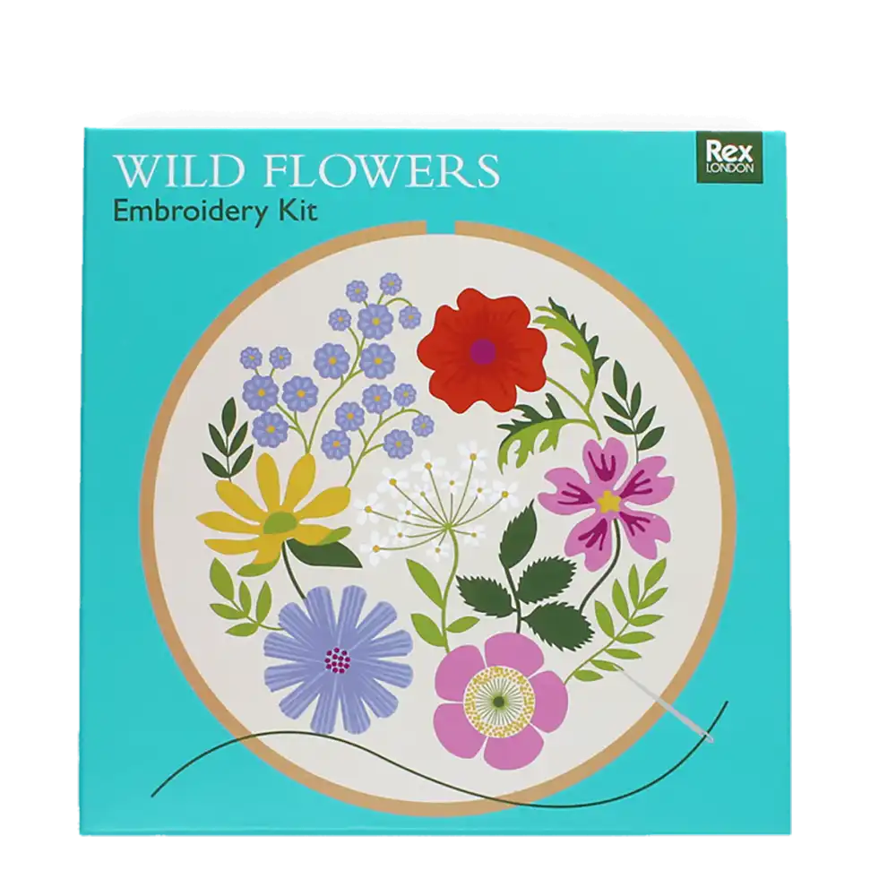 Embroidery Gift Set - Wild Flowers