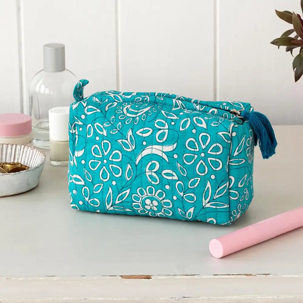 Quilted Wash Bag - Radhika