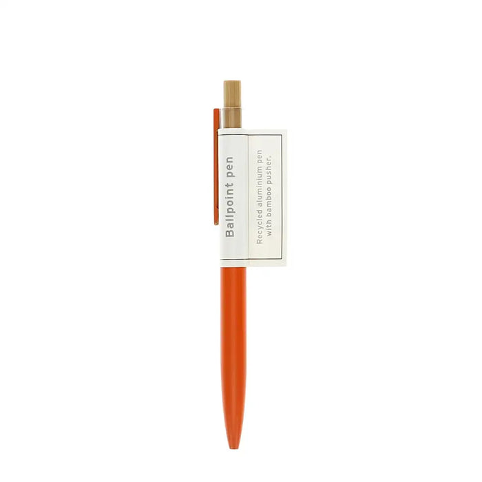 orange ball point pen 