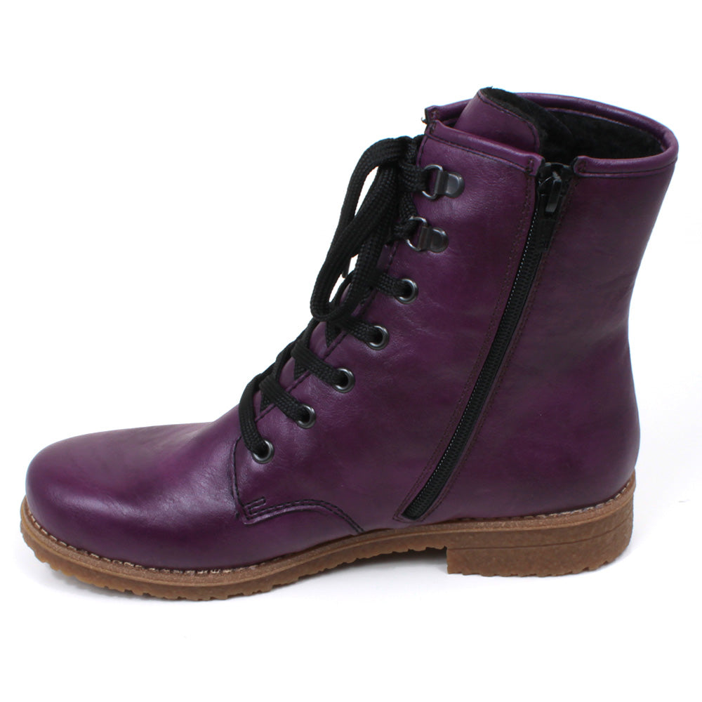 Lilac 2024 combat boots