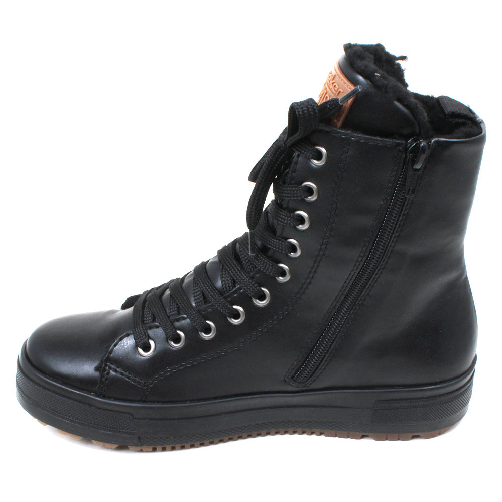 Black High Top Trainers