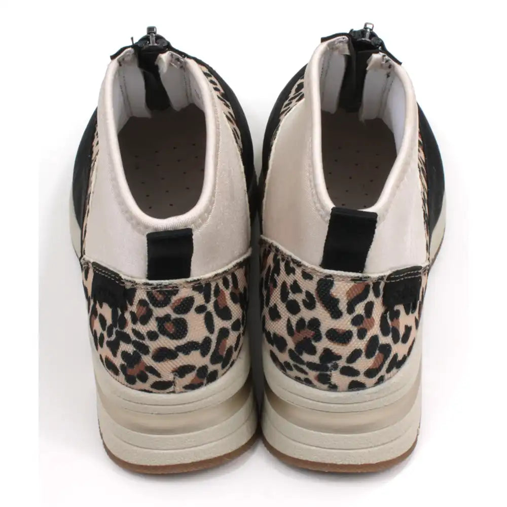 Animal Print Slip On Boots
