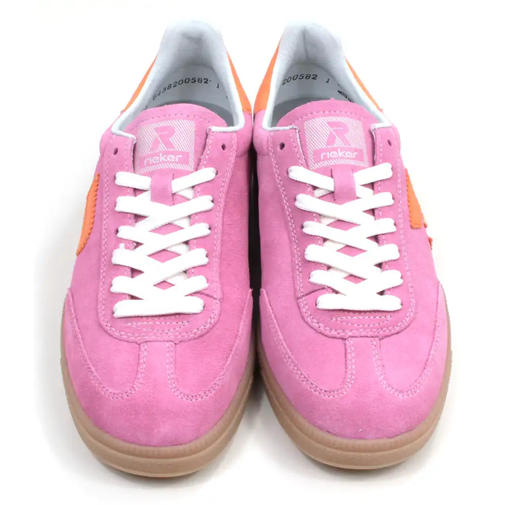 Casual Trainers in Pink and Orange