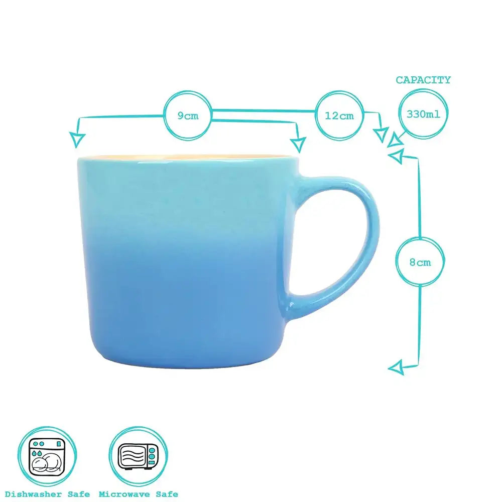 New Bone China Ombre Mug